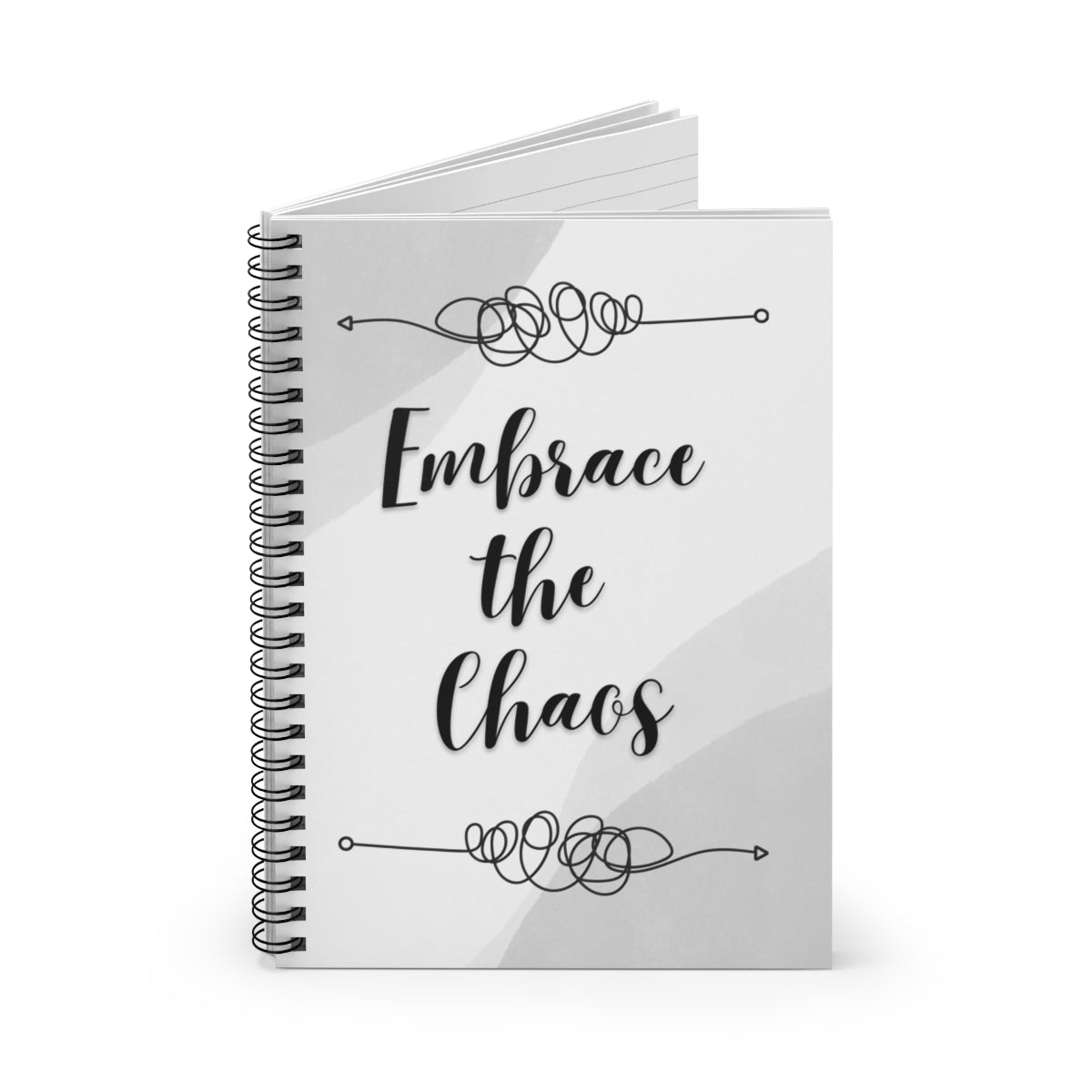 Embrace the Chaos Spiral Notebook/Journal