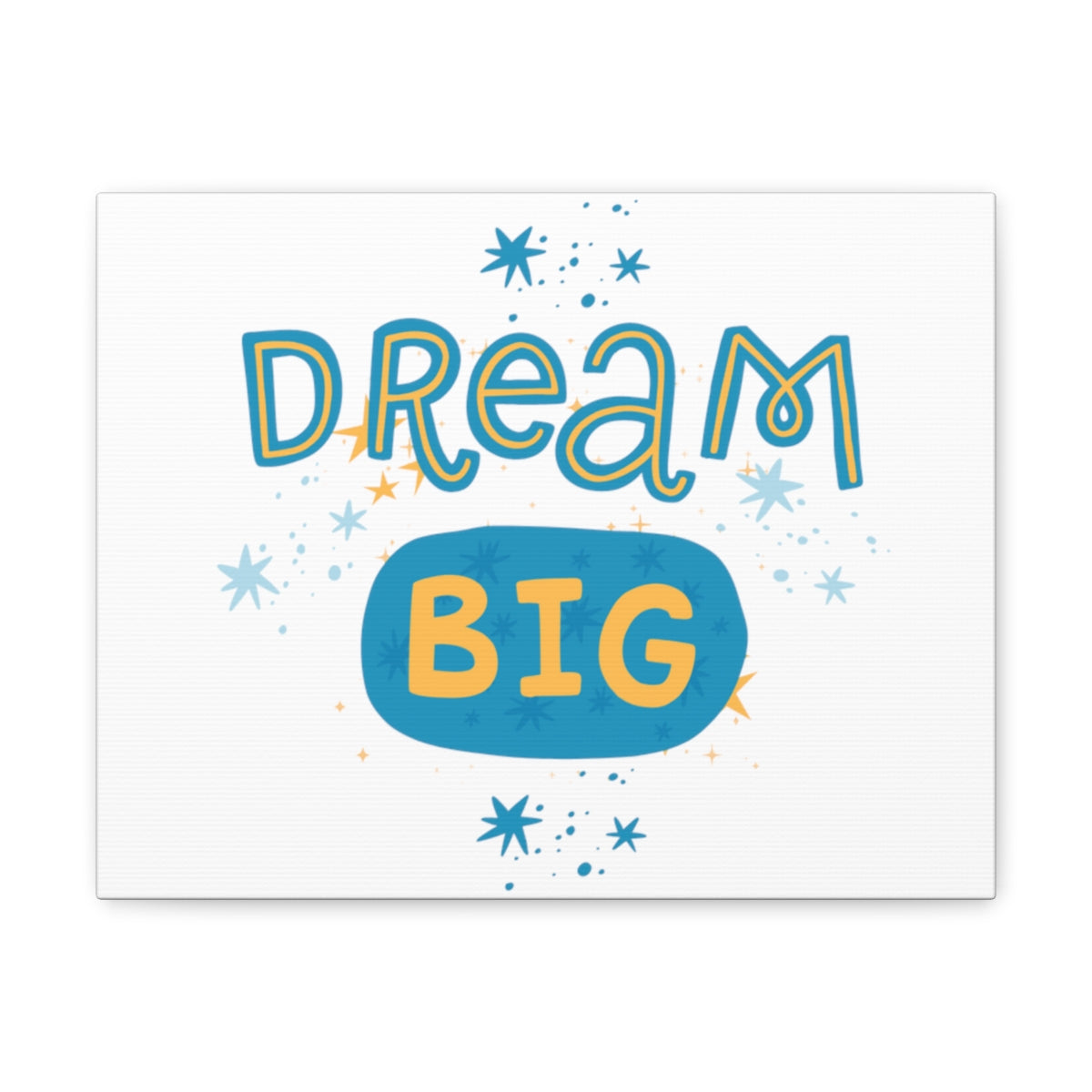 “Dream Big” Canvas Wrap Print, Nursery/Baby Decor, 4 Sizes