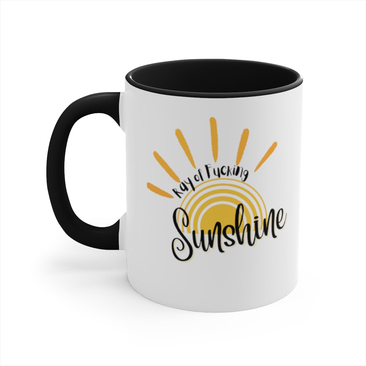 Ray of Fucking Sunshine Morning Person Mug/Funny Mug for Morning Person/Morning Person Mug