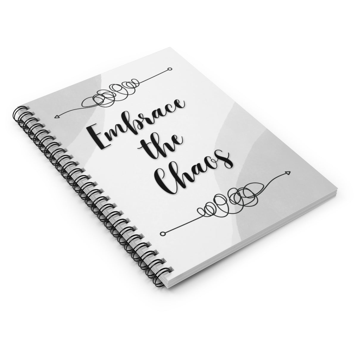Embrace the Chaos Spiral Notebook/Journal