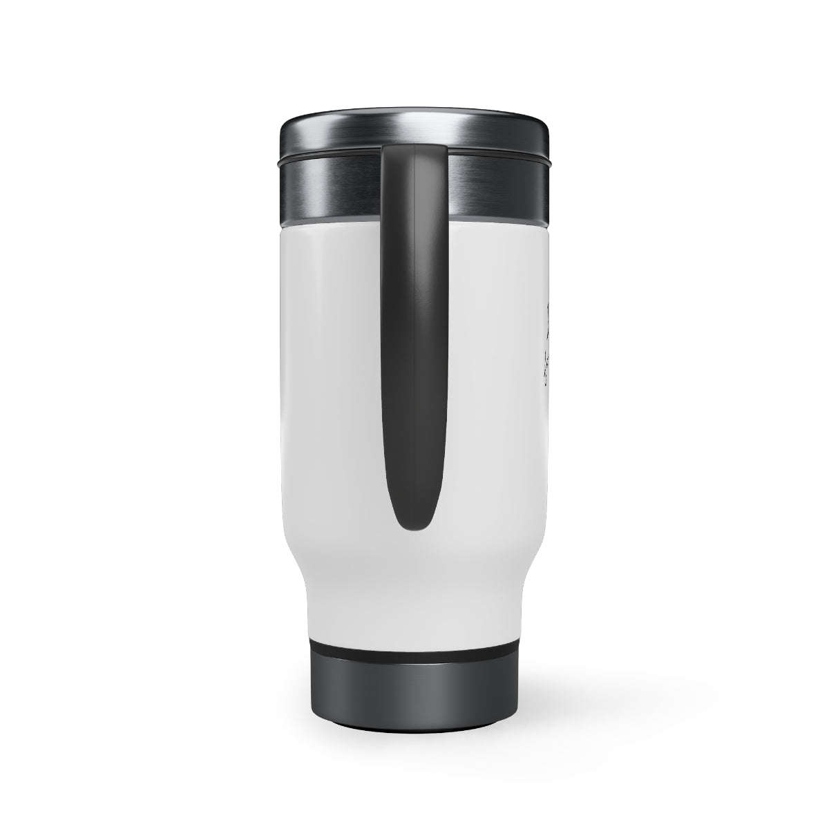 Stainless Steel Coffee Apology Travel Mug with Handle