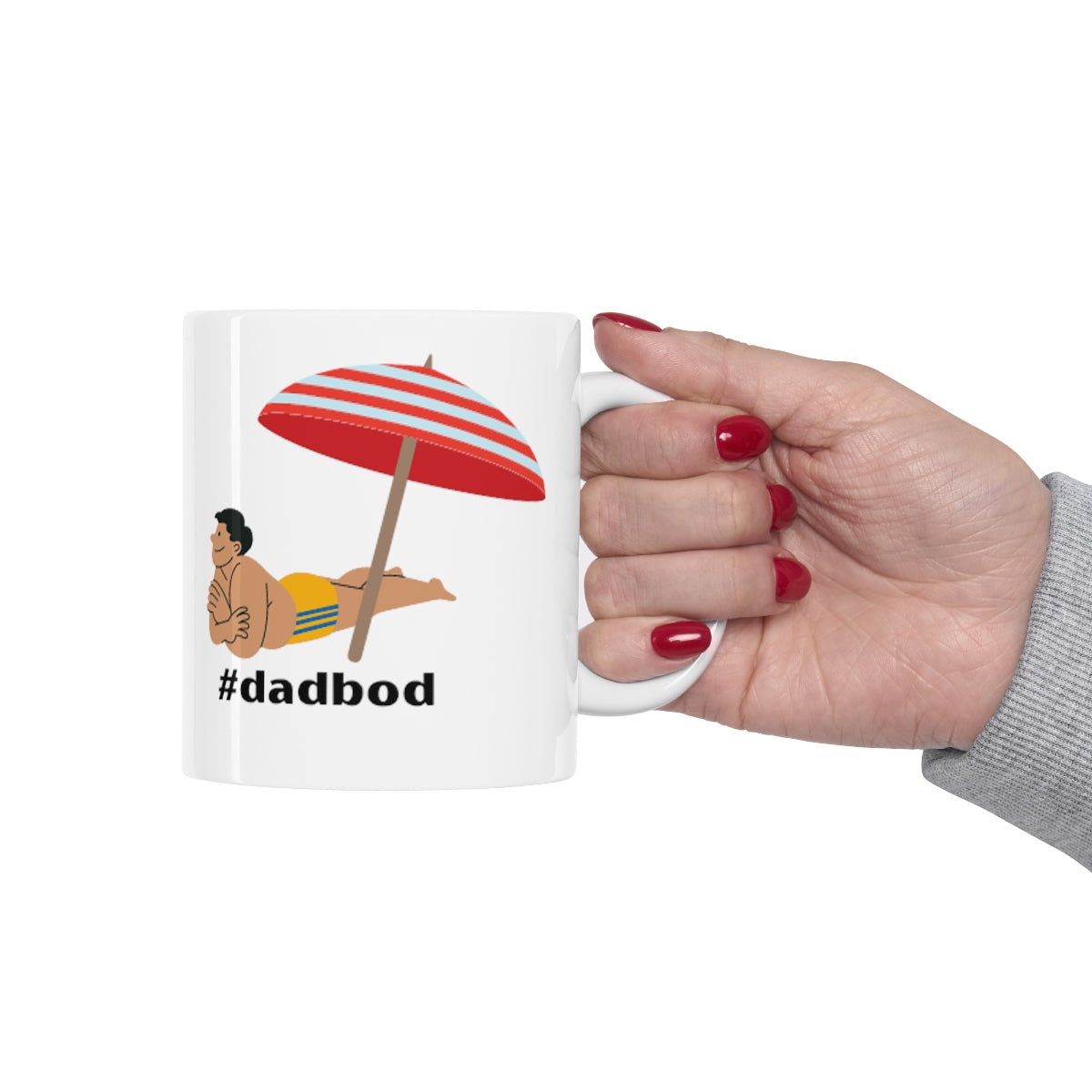 Dad Bod Standard Mug, 11oz