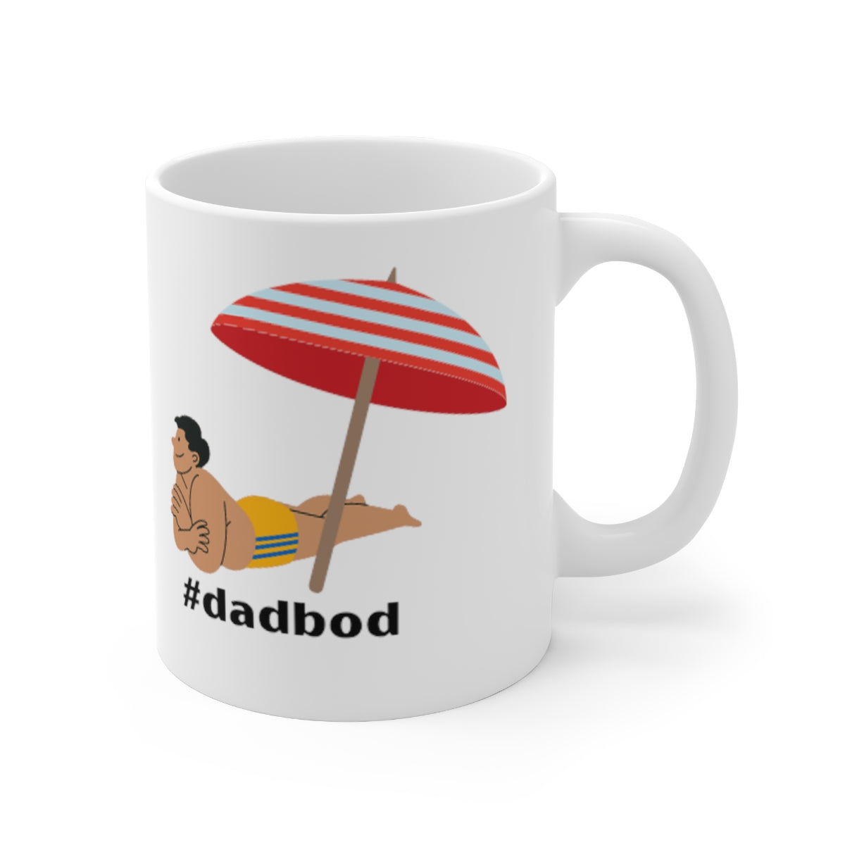 Dad Bod Standard Mug, 11oz