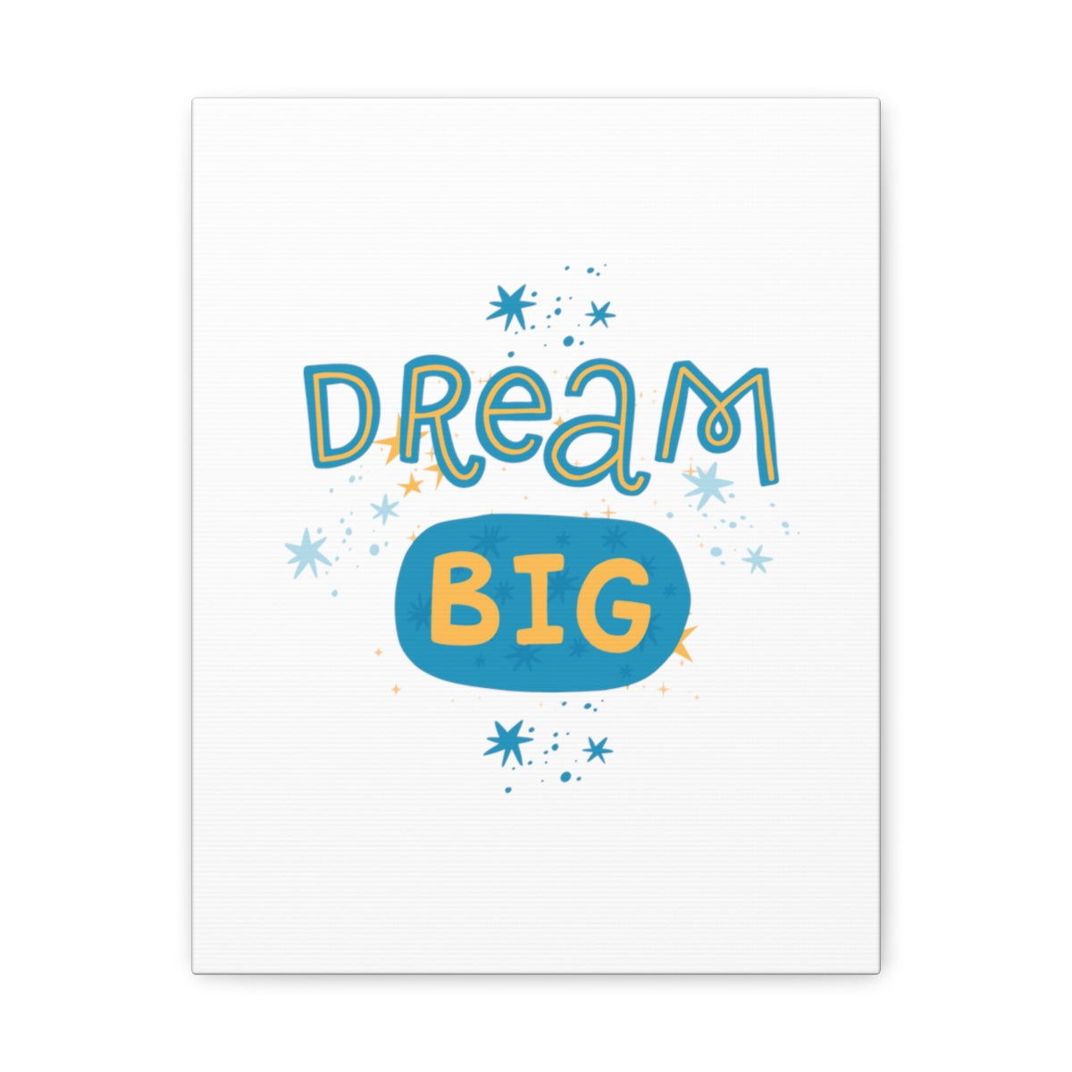 “Dream Big” Canvas Wrap Print, Nursery/Baby Decor, 4 Sizes