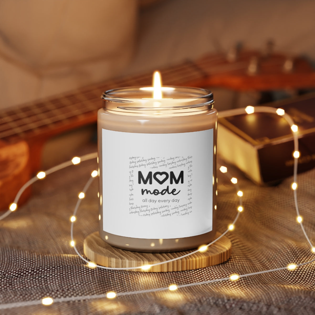 Scented Soy "Mom Mode" All Day, Every Day Candle, 9oz/Baby Shower/Mother's Day