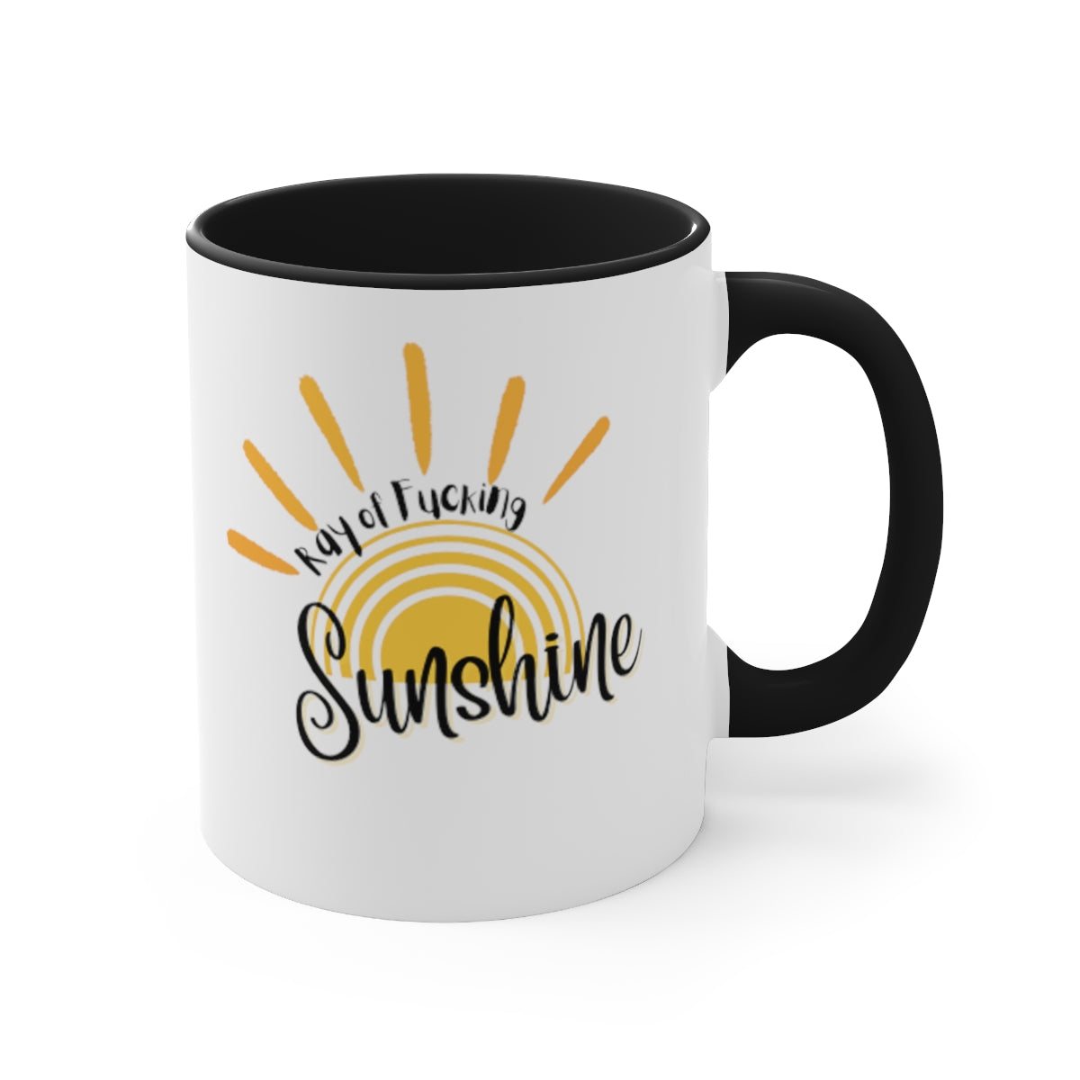 Ray of Fucking Sunshine Morning Person Mug/Funny Mug for Morning Person/Morning Person Mug