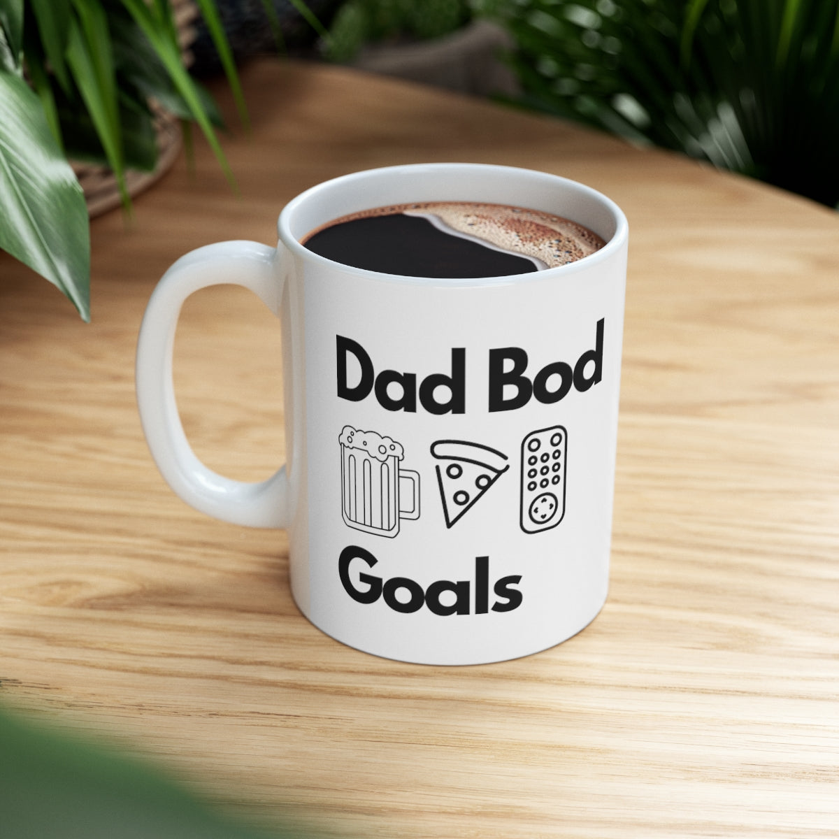 “Dad Bod Goals” Ceramic Novelty Coffee Mug 11oz