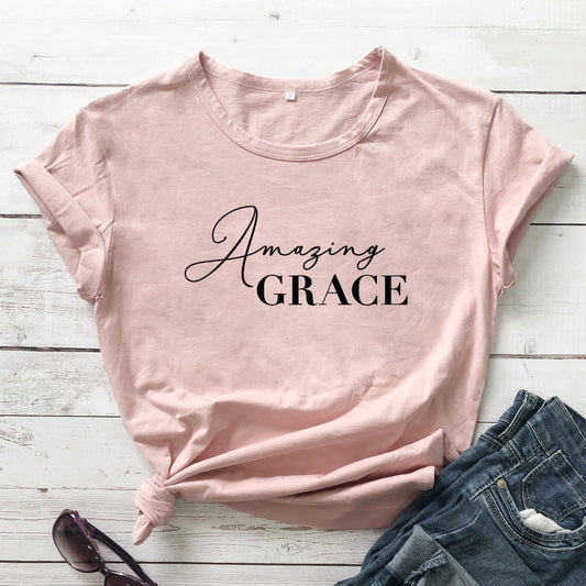 Amazing Grace Women's Scripture Tee