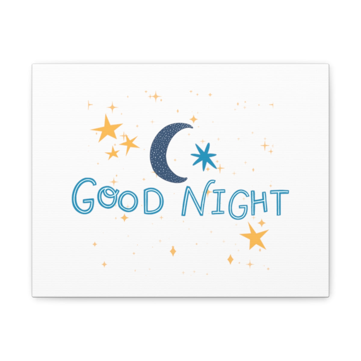 “Good Night “ Canvas Wrap Print, Nursery/Baby Decor, 4 Sizes