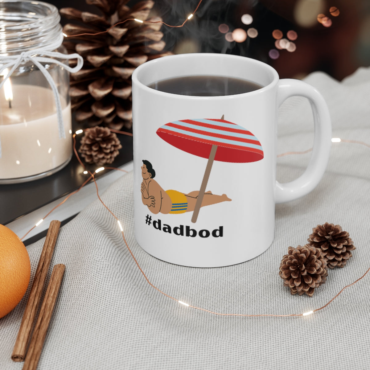 Dad Bod Standard Mug, 11oz