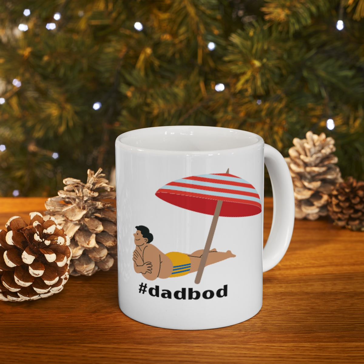 Dad Bod Standard Mug, 11oz