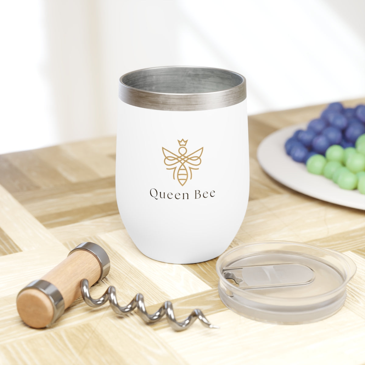 Queen Bee Wine Tumbler