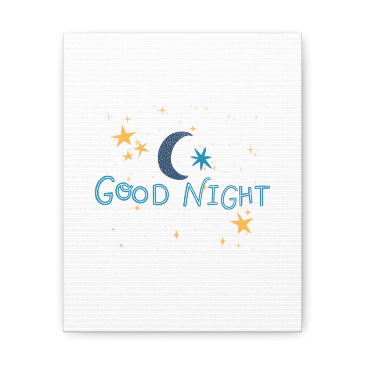 “Good Night “ Canvas Wrap Print, Nursery/Baby Decor, 4 Sizes