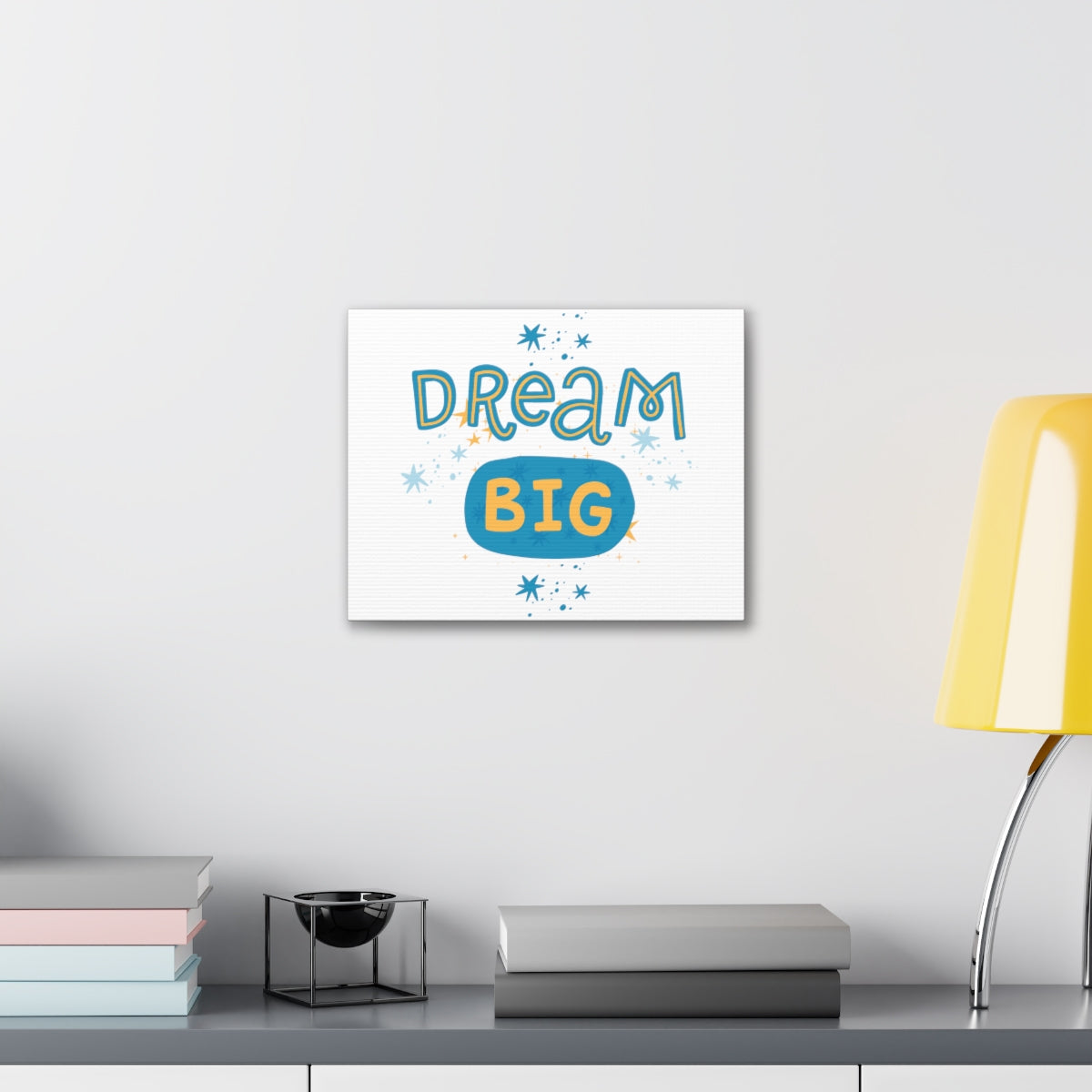 “Dream Big” Canvas Wrap Print, Nursery/Baby Decor, 4 Sizes