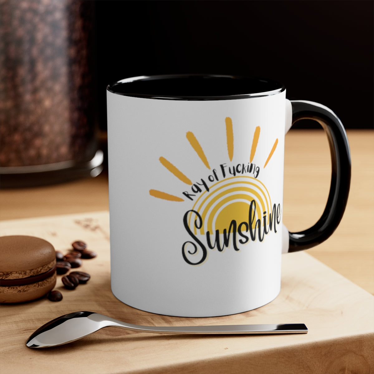 Ray of Fucking Sunshine Morning Person Mug/Funny Mug for Morning Person/Morning Person Mug